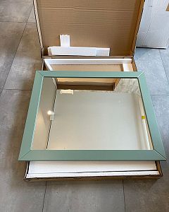 Výprodej 461 - Koupelnový set ANTIK (um. skříňka + umyvadlo + vysoká skříň + zrcadlo)