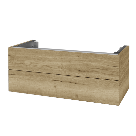 Doplňková skříňka pod desku DSD SZZ2 100 (výška 40 cm)  - D26 Ontario - D26 Ontario - Ne